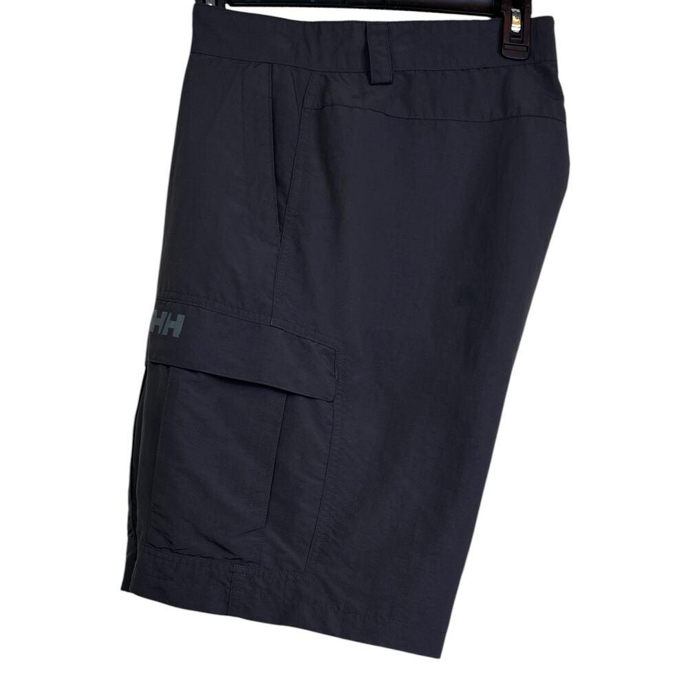 HH Cargo Shorts 11" in Charcoal Gray Quick Dry Hiking Trekking Men's Size 36W
